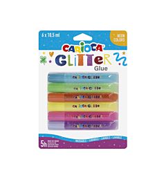 CARIOCA COLLA GLITTER NEON - 6PZ