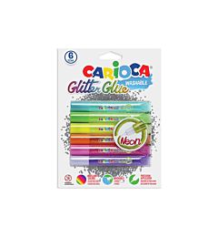 COLLA GLITTER CARIOCA   6 PZ. MIX COL. 42112Carioca