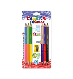 CARIOCA MATITE BI-COLOR MAXI 6PZ