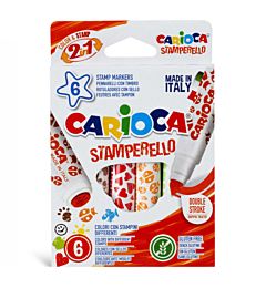 CARIOCA PENNARELLI STAMPERELLO 6PZ
