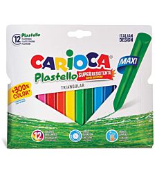 CARIOCA PASTELLI MAXI TRIANGOLARI 12PZ