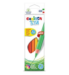 CARIOCA MATITE COLORATE MAXI TITA 6PZ