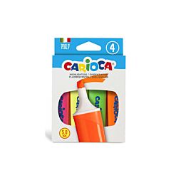 EVIDENZIATORE CARIOCA  BUSTA 4 COLORI   42870Carioca