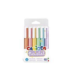 CARIOCA EVIDENZIATORI A PENNA PASTEL 6PZ