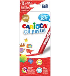 PASTELLO OLIO CARIOCA MAXI     12 COL.  43277Carioca