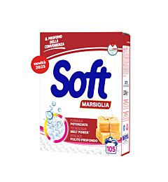 Soft Detersivo per Lavatrice - Marsiglia 105 LavaggiSoft