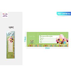 BIGLIETTI DI INVITO FESTE CON DOLCI - 12PZ