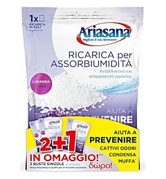 ARIASANA RICARICA SALI ASSORBIUMIDITÀ LAVANDA 3X 450G