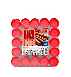 DEA TEALIGHTS - CANNELLA - 25PZ
