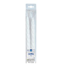 CANDELA ELICOIDALE - BIANCO LACCATO - 2PZDea