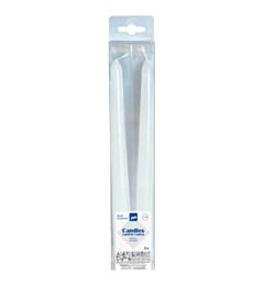 CANDELA CONICA - BIANCO LACCATO - 2PZDea