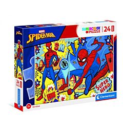 SUPERCOLOR PUZZLE 24PZ SPIDERMAN