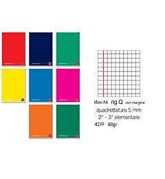 QUADERNO MAXI PIGNA COLOURS 42FF/SH 0Q