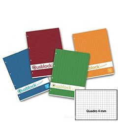 BLOCCO QUABLOCK 21X30 BIANCO  4MM.