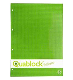 BLOCCO A4 QUABLOCK 4 FORI  QUADRETTI 4MM
