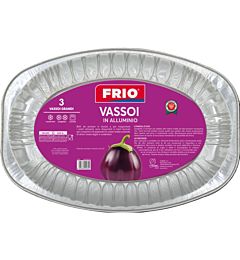 Frio Vassoi Alluminio Piccolo - 3pz
