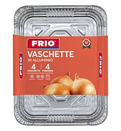 Frio Vaschette Alluminio 18x22 - 4pz