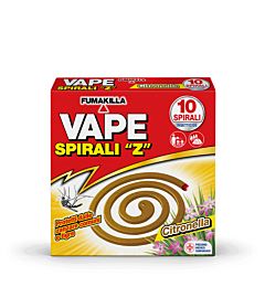 VAPE SPIRALI ANTIZANZARE PROFUMATE - 10PZ