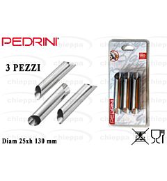 FORMA PER CANNOLI MM, 125, 3 PZ, BLISTERPedrini