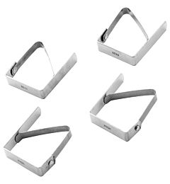MOLLA FERMATOVAGLIA ACC,INOX 4 PZ, BLISTERPedrini