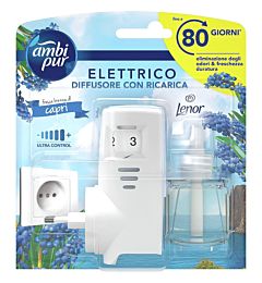 AMBIPUR KIT DIFFUSORE ELETTRICO -LENOR CAPRIAmbipur