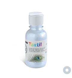 TEXTIL COLORE PER TESSUTO 125ML ARGENTO METAL