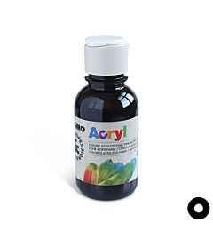 ACRYL ACRILICO FINE 125ML NERO