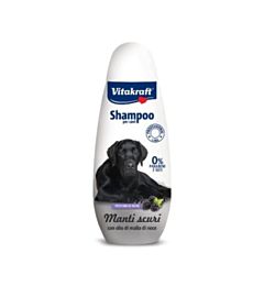 Shampoo Cani 250ml - Manti Scuri con Olio di Mallo di NoceVitakraft