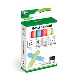LEBEZ GESSO COLORATO 9MM - 12PZ