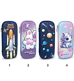 LEBEZ ASTUCCIO 1 ZIP RIGIDO 3D ASSORTITI