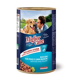 Migliorcane - Bocconcini con Pesce e Carni Bianche - 1250gMorando