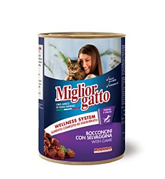Migliorgatto - Bocconcini con Selvaggina - 405g