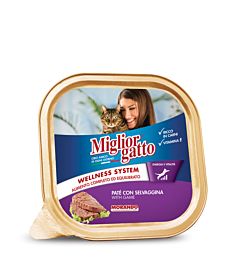 Migliorgatto - Patè con Selvaggina - 100g