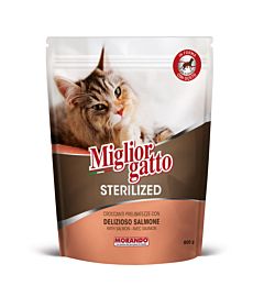 Migliorgatto Sterilized - Delizioso Salmone - 800g