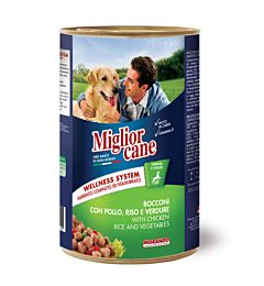 Migliorcane - Bocconcini con Pollo Riso e Verdure - 1250gMorando
