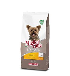 Migliorcane I Preferiti - Adult Small - Pollo e Riso - 1,5kg