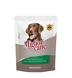 Migliorcane I Preferiti - Pollo e Verdure in Salsa - 300g