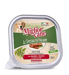 Migliorcane - Polpettone Patè Manzo e Fegato - 300gMorando