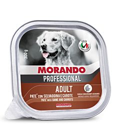 Morando Professional - Adult Patè Selvaggina e Carota - 300gMorando