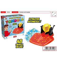 TOYS GARDEN TOMBOLA 48 CARTELLE