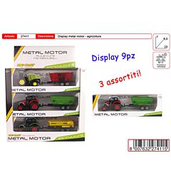 METAL MOTOR AGRICULTURE 1:43Toys Garden