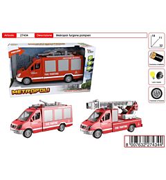 METROPOLI FURGONE POMPIERIToys Garden