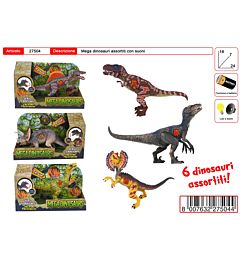 MEGA DINOSAURS CON SUONI ASSORTITIToys Garden