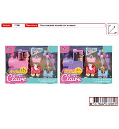 CLAIRE BAMBOLA HAPPY TRAINToys Garden