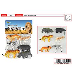BUSTA SAVANA PICCOLA 6PZToys Garden