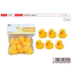 GOMMOLOTTI PAPERELLE 6PZToys Garden