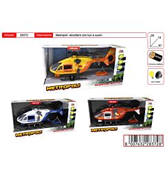 METROPOLI EMERCENGY HELICOPTERToys Garden