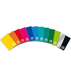 QUADERNO PPL A4 ONE COLOR 80g/m²- QUADRETTI 4MM