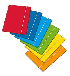CARTELLINA 3 LEMBI A4 CON ELASTICO D.1CM