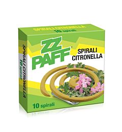 ZZ PAFF SPIRALI ANTIZANZARE CITRONELLA - 10PZ